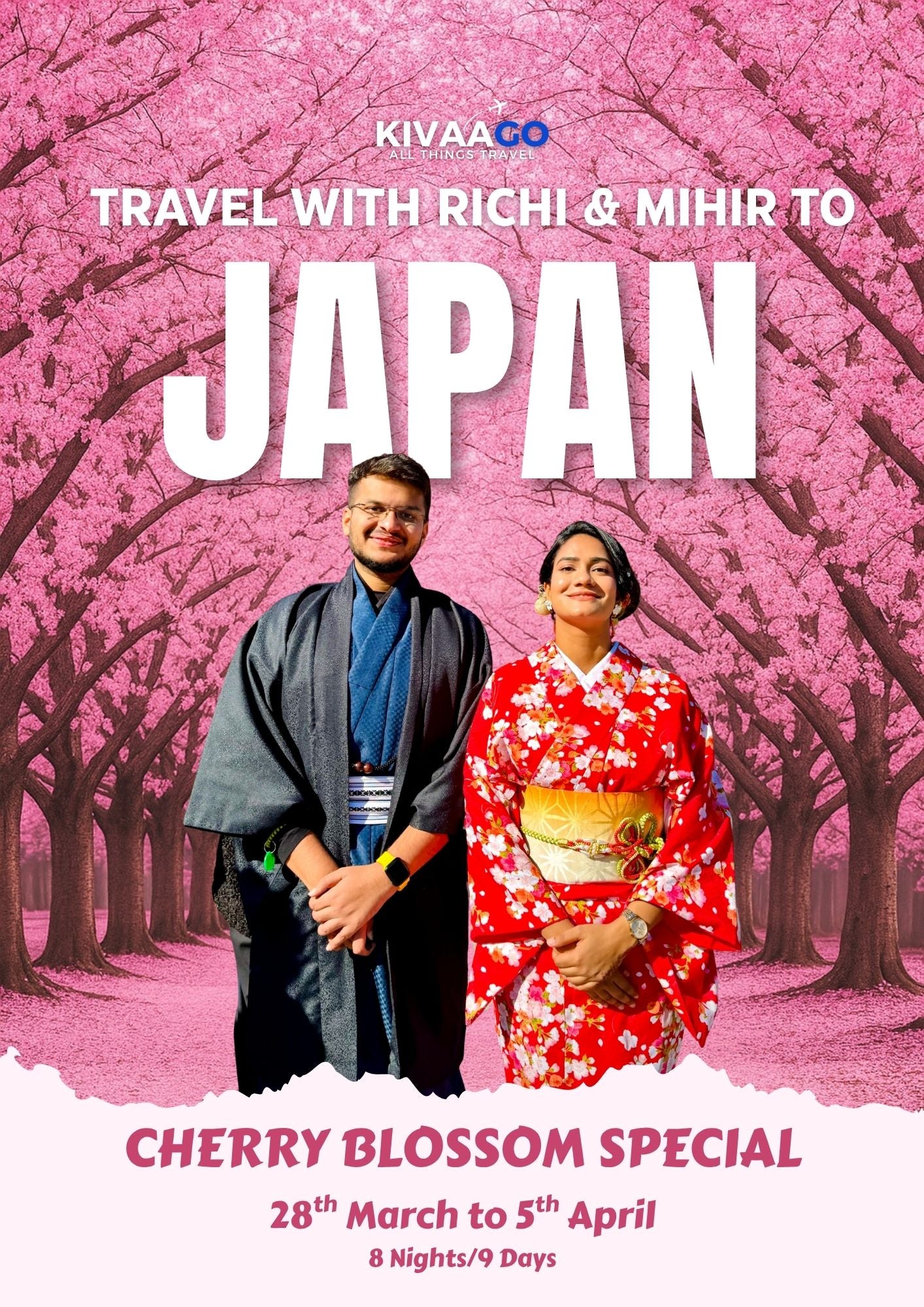 Japan Cherry Blossom Group Trip