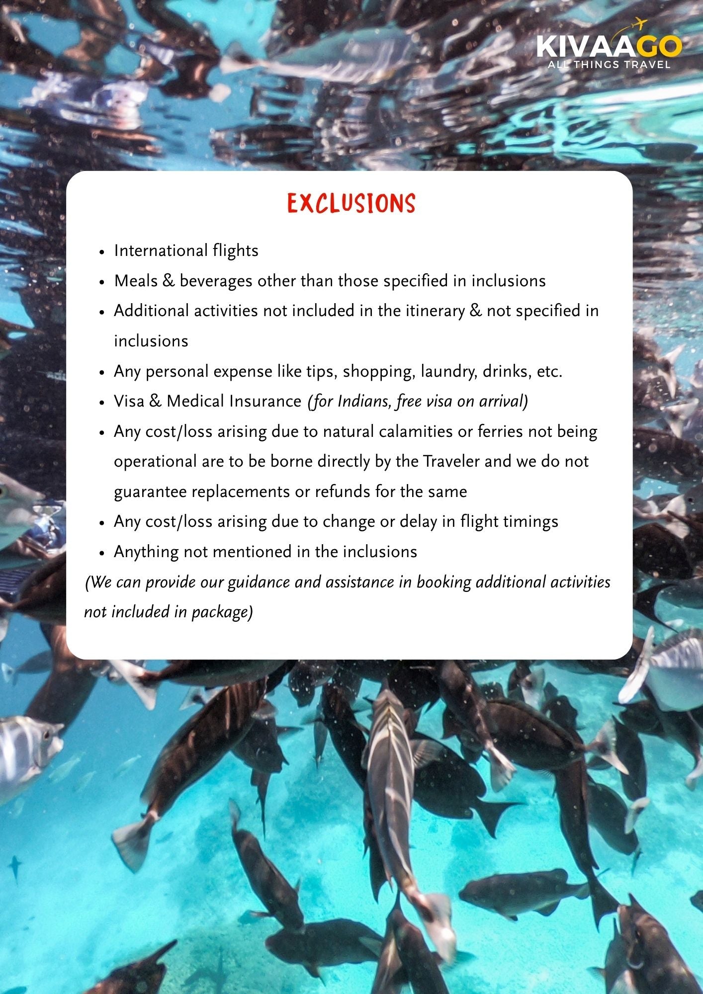 Maldives All Girls Group Trip