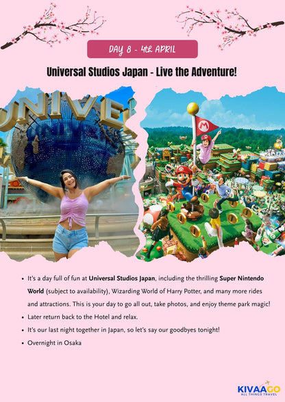 Japan Cherry Blossom Group Trip