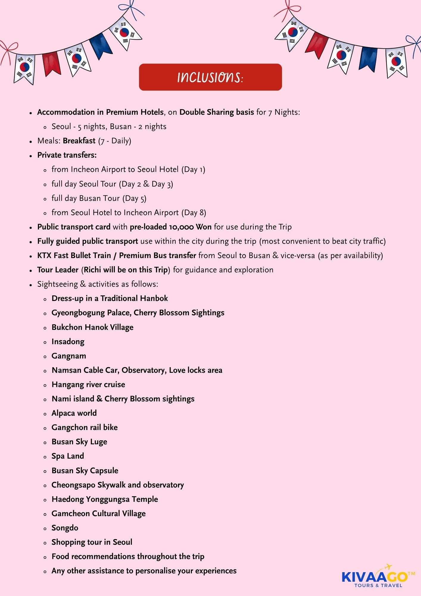 South Korea All Girls Cherry Blossom