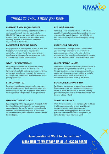 Maldives All Girls Group Trip