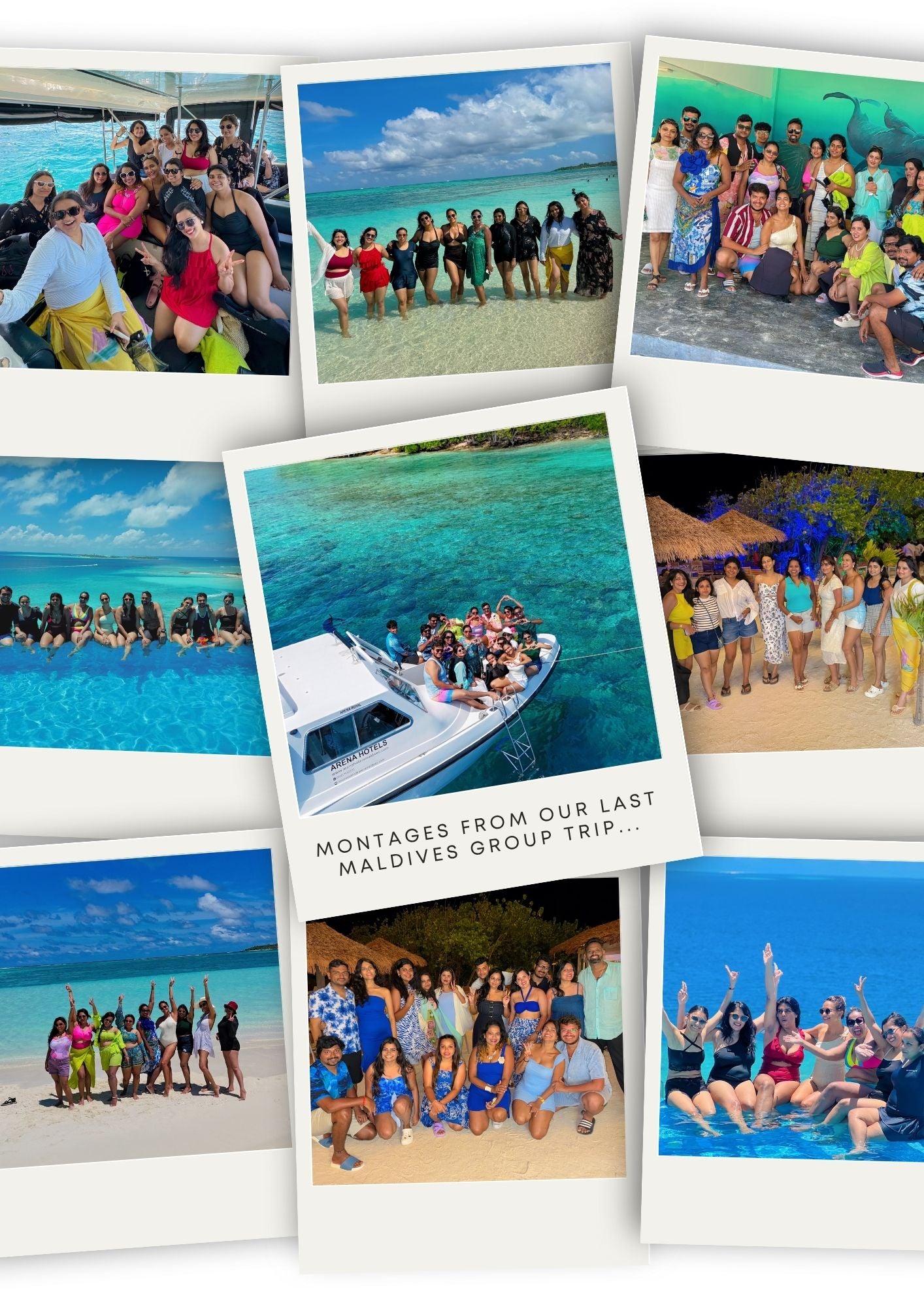 Maldives All Girls Group Trip