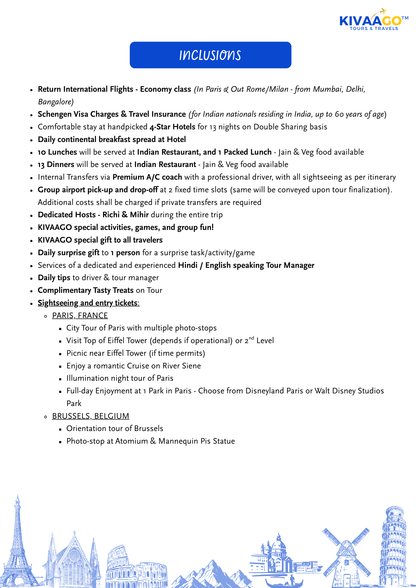 Grand Europe Group Trip