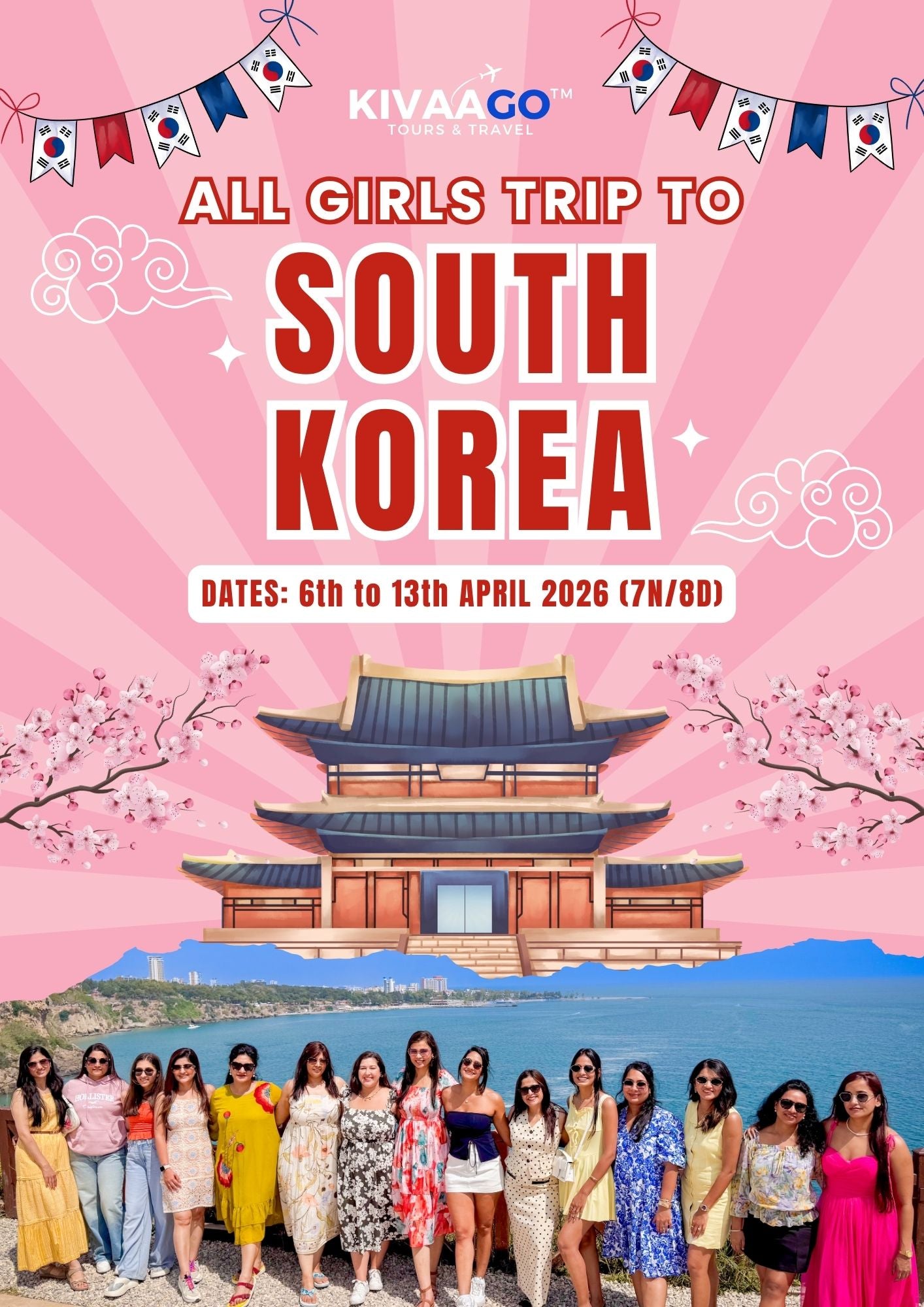 South Korea All Girls Cherry Blossom