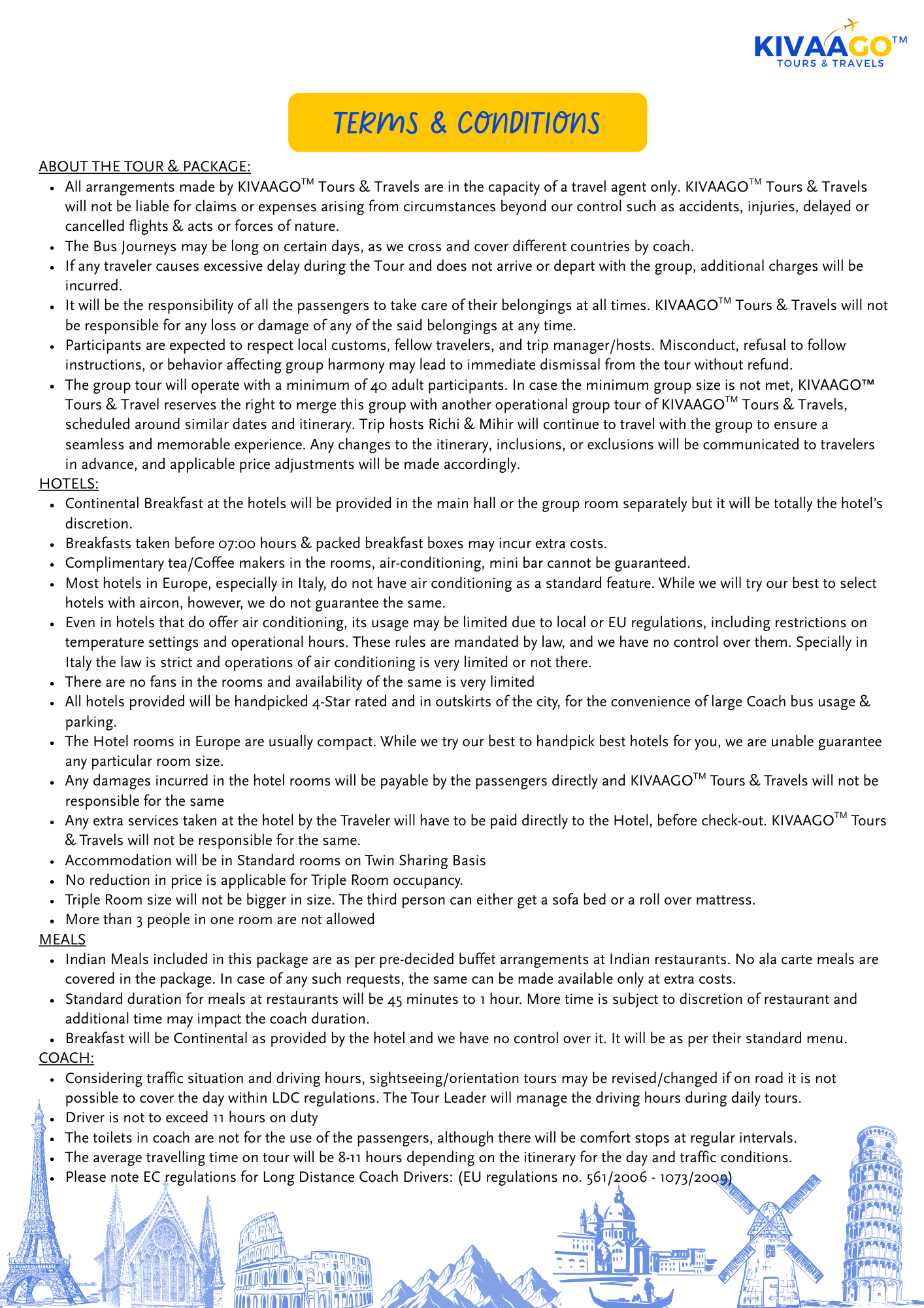 Grand Europe Group Trip