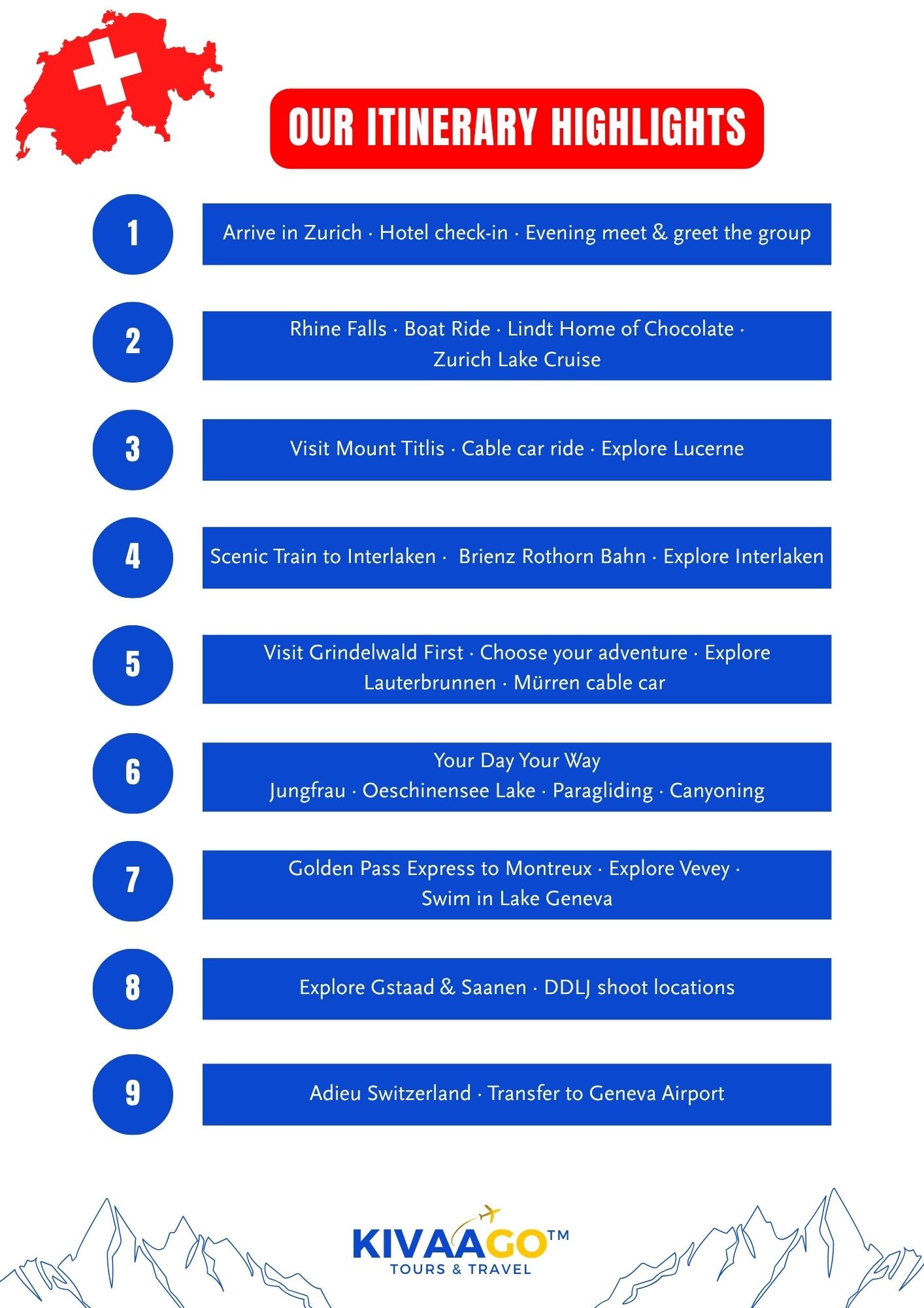 Scenic Switzerland Group Trip