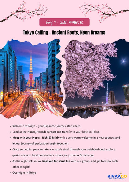 Japan Cherry Blossom Group Trip