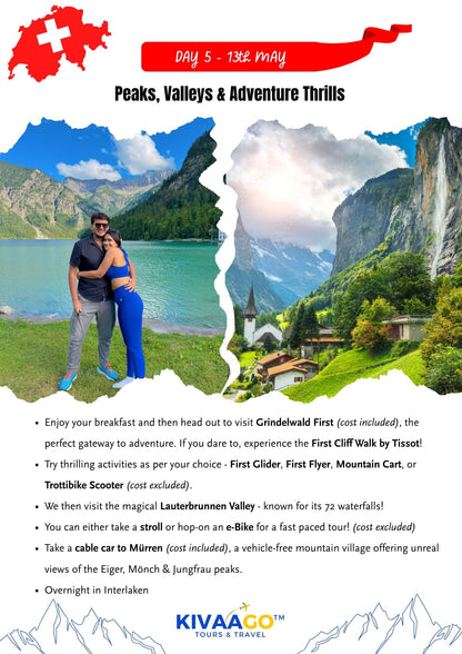 Scenic Switzerland Group Trip