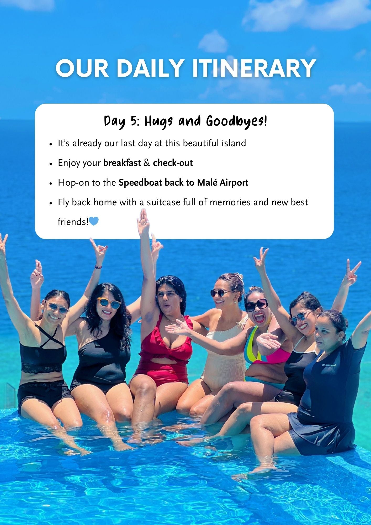 Maldives All Girls Group Trip