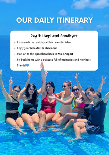 Maldives All Girls Group Trip