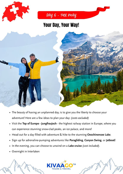 Scenic Switzerland Group Trip